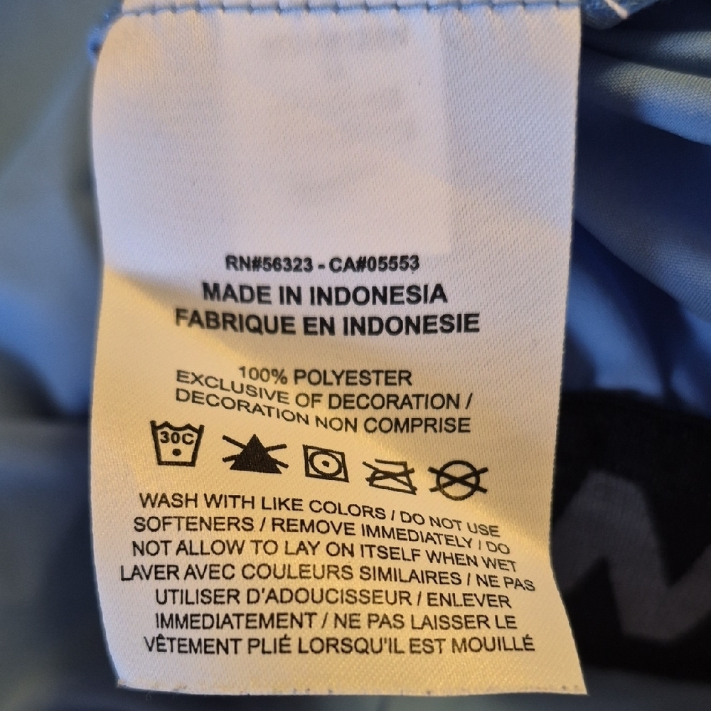 Nike Light Blue Sports Shorts - Picture 4 of 6
